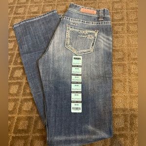 NWT Rock & Roll Denim Boyfriend Straight Jeans • 28x36